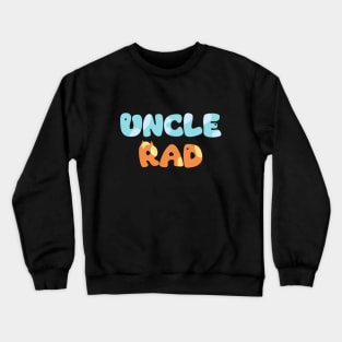 uncle rad cartoon character kids Crewneck Sweatshirt